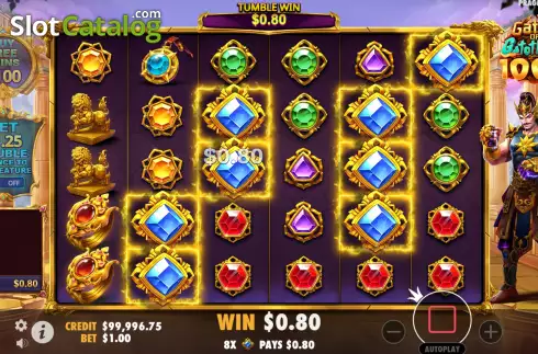 Скрин4. Gates of Gatot Kaca 1000 слот