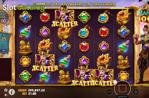 Скрин6. Gates of Gatot Kaca 1000 слот