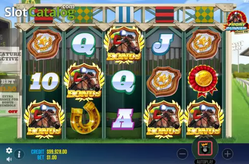 Скрин9. Front Runner Odds On слот