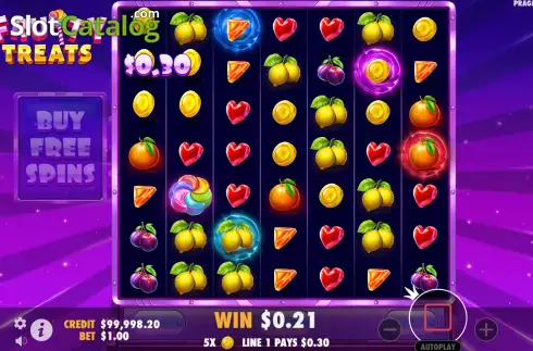 Скрин3. Fruity Treats слот