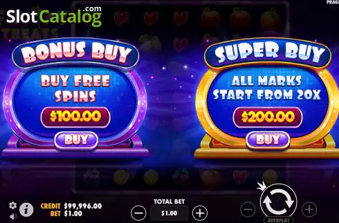 Скрин4. Fruity Treats слот