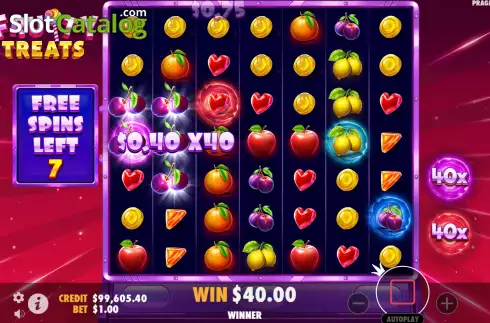 Скрин8. Fruity Treats слот