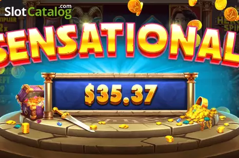 Скрин8. Heroic Spins слот