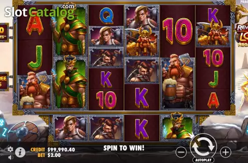 Скрин2. Revenge of Loki Megaways слот