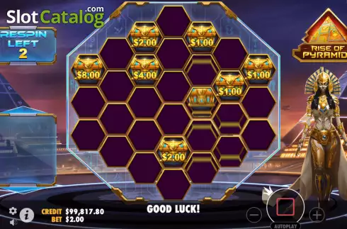 Скрин4. Rise of Pyramids слот