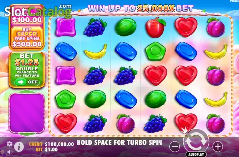 Скрин2. Sweet Bonanza 1000 слот