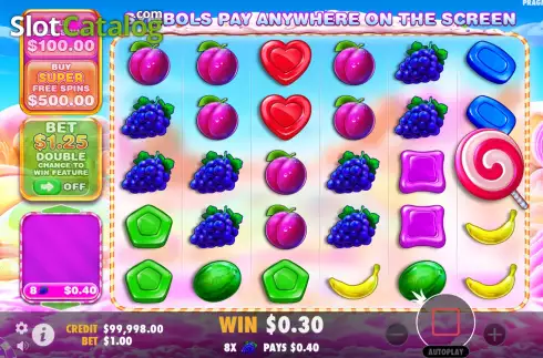 Скрин3. Sweet Bonanza 1000 слот