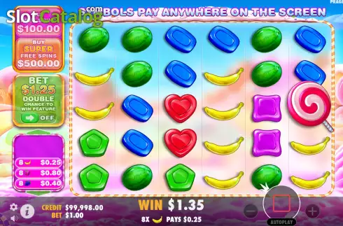 Скрин4. Sweet Bonanza 1000 слот