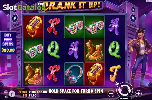 Скрин2. Crank It Up (Pragmatic Play) слот