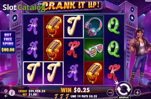Скрин3. Crank It Up (Pragmatic Play) слот