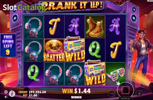 Скрин8. Crank It Up (Pragmatic Play) слот