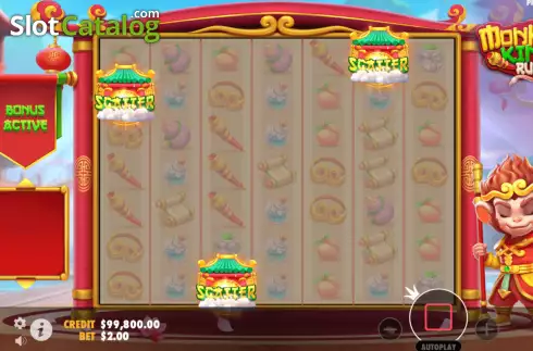 Скрин3. Monkey King Rush слот