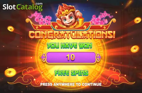 Скрин4. Monkey King Rush слот