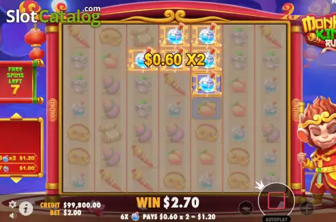 Скрин6. Monkey King Rush слот