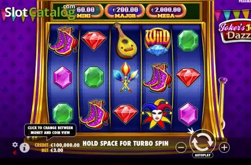 Скрин2. Joker's Jewels Dazzle слот