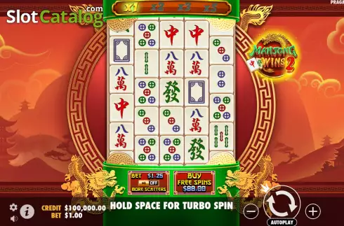 Скрин2. Mahjong Wins 2 слот