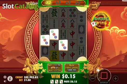 Скрин3. Mahjong Wins 2 слот