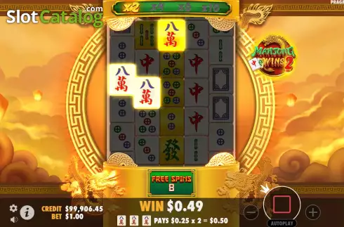 Скрин8. Mahjong Wins 2 слот