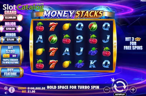 Скрин2. Money Stacks слот