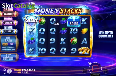 Скрин4. Money Stacks слот