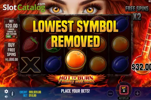 Скрин7. Hot to Burn 7 Deadly Free Spins слот
