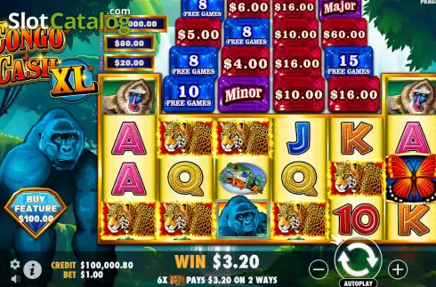 Скрин4. Congo Cash XL слот