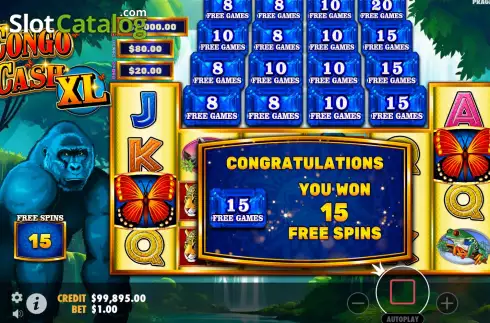 Скрин8. Congo Cash XL слот