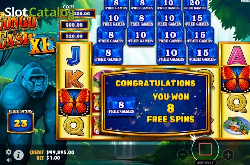 Скрин9. Congo Cash XL слот