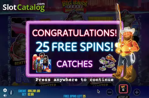 Скрин4. Big Bass Vegas Double Down Deluxe слот