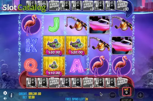 Скрин5. Big Bass Vegas Double Down Deluxe слот