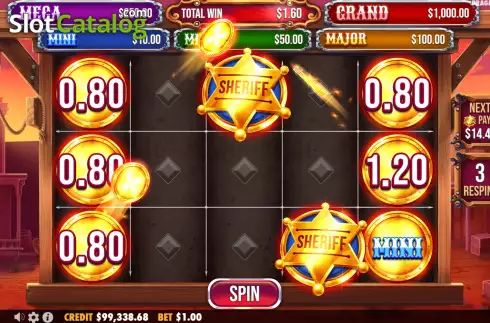 Скрин9. Badge Blitz слот