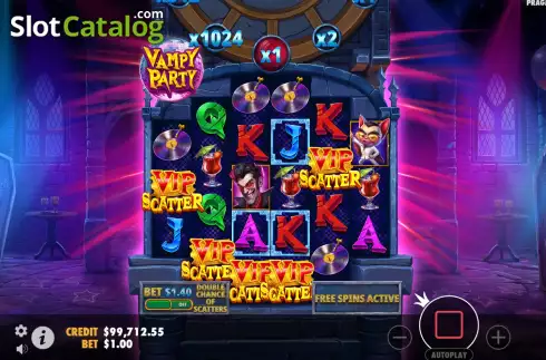 Скрин8. Vampy Party слот