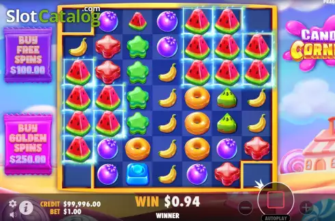 Скрин3. Candy Corner слот