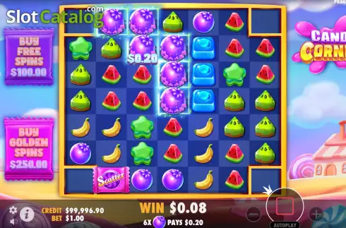 Скрин4. Candy Corner слот
