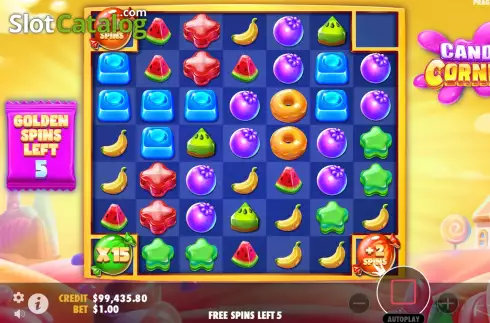 Скрин9. Candy Corner слот