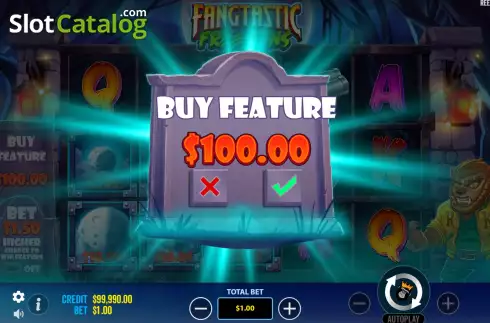 Скрин5. Fangtastic Freespins слот
