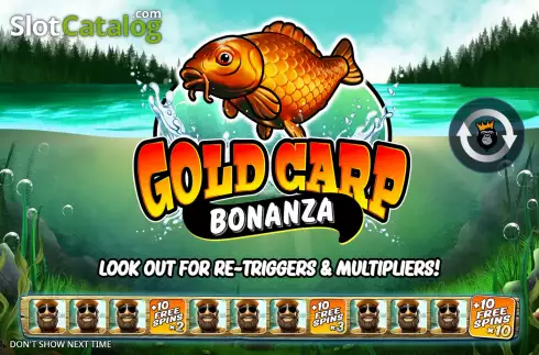 Скрин2. Gold Carp Bonanza слот
