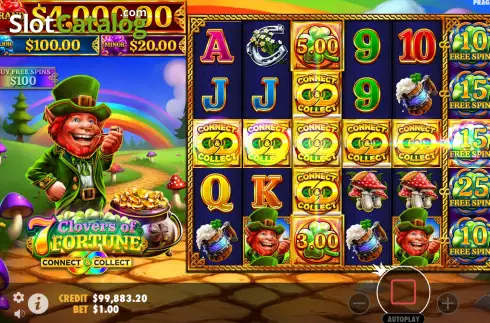Скрин7. 7 Clovers of Fortune слот