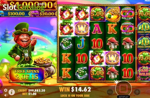 Скрин9. 7 Clovers of Fortune слот