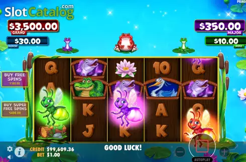 Скрин5. Tiny Toads слот