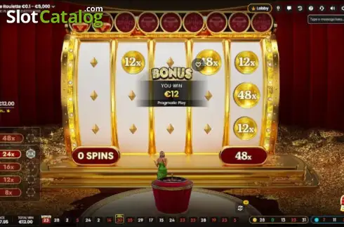 Скрин6. Fortune Roulette (Pragmatic Play) слот