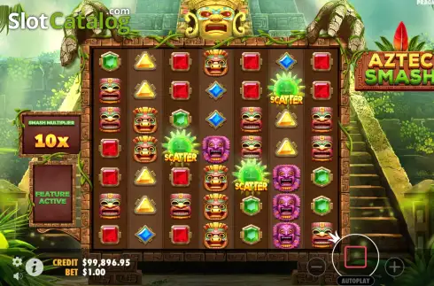 Скрин7. Aztec Smash слот