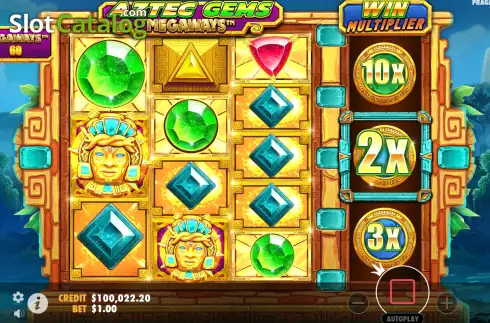 Скрин9. Aztec Gems Megaways слот