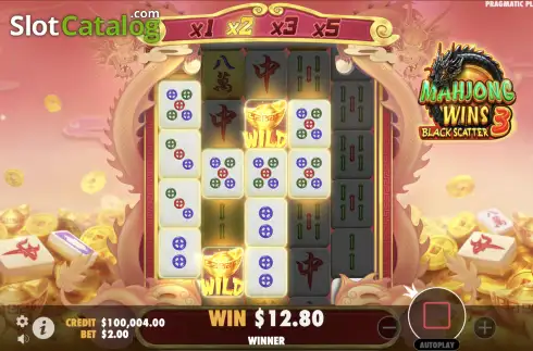 Скрин4. Mahjong Wins 3 - Black Scatter слот