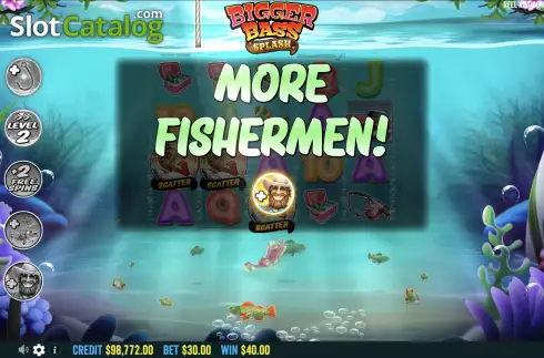 Скрин7. Bigger Bass Splash слот