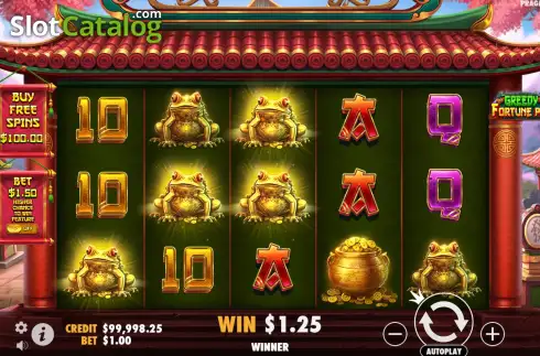 Скрин3. Greedy Fortune Pig слот