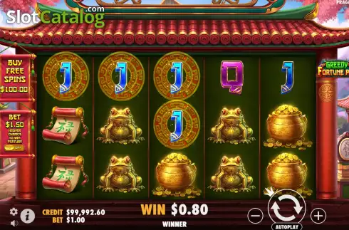 Скрин4. Greedy Fortune Pig слот