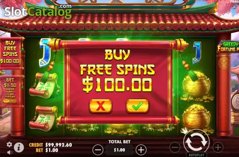 Скрин5. Greedy Fortune Pig слот