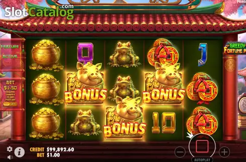 Скрин6. Greedy Fortune Pig слот