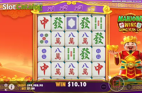 Скрин5. Mahjong Wins - Gong Xi Fa Cai слот